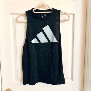 Grey adidas muscle tank